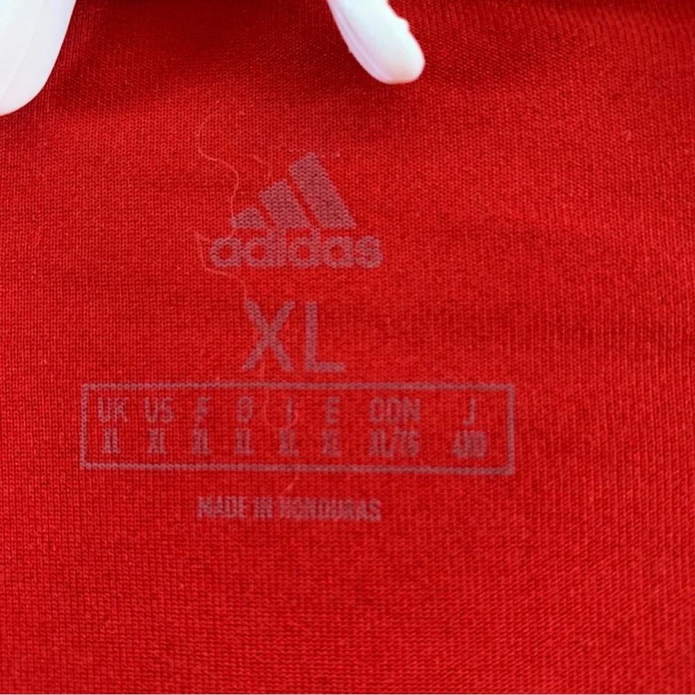Adidas T-Shirt Men's‎ FC Dallas Long Sleeve Pullover Red Size XL